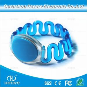 Best Reusable 125kHz Em4200 Elastic RFID Wristband for Acess Control wholesale