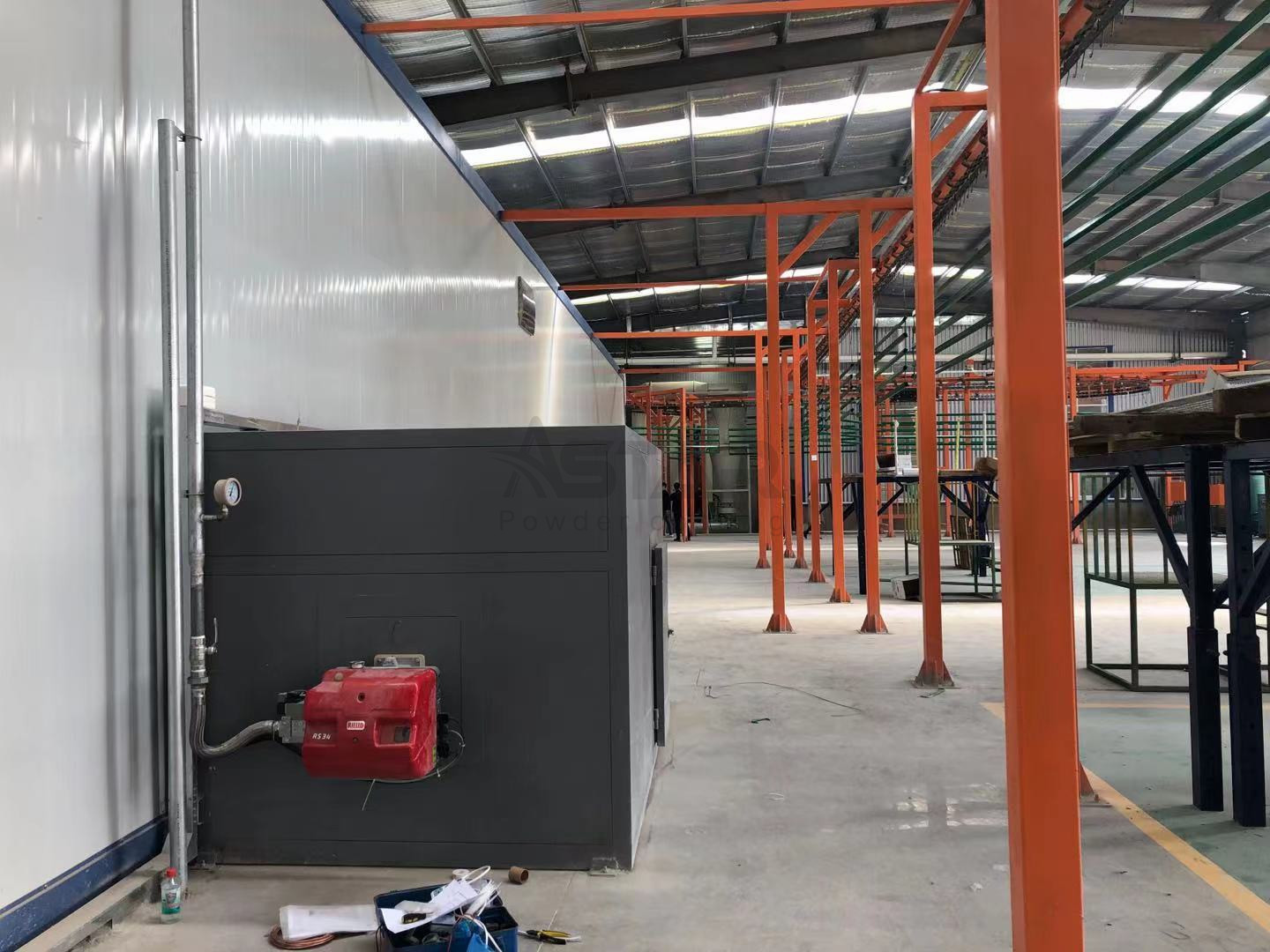 China Energy Saving Powder Coating Curing Oven , Gas Powder Coating Oven on sale