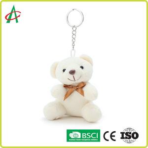 Best EN71 Handcrafted Embroidery Mini Stuffed Bear Keychain wholesale