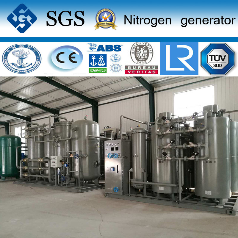 China Energy Saving Homemade Liquid PSA Nitrogen Generator ISO9001 2008 on sale