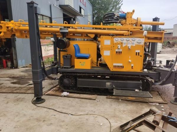 Cheap Multipurpose 300m Drill Rig Machines For Borehole Air Mud Drilling for sale