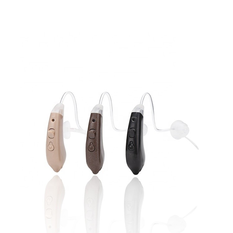 China Health Care Digital Hearing Aids/OEM BTE Mini Hearing Aids for Hearing Impaired on sale
