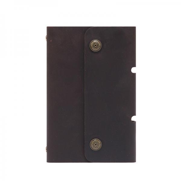 Cheap OEM ODM Soft Leather Notebook Leather Journal Travel Notebook for sale
