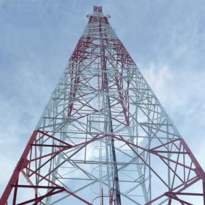 Best Four Legged Lattice Microwave Angle Steel Tower Communication 20m wholesale