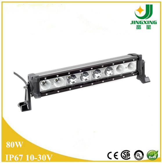 Buy cheap Kina 80w enkelt række LED lys bar Epistar høj effekt LED lys bar from wholesalers