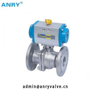 China Quickly Opening SS Ball Valve  Flanged RF Pneumatic Operated Ball Valve on sale