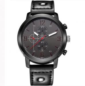 China Big Size Alloy Wrist Watch  ,Stainless steel caseback Multifunction Wrist Watch for Men , Business Men Wrist Watch on sale