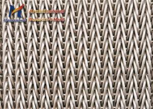 China 1.2mm SS Wire Mesh Conveyor Belt Cladding 316 Stainless Steel Mesh Screen on sale