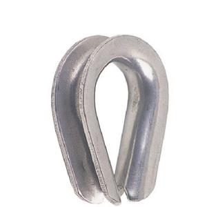 China Heavy Duty Wire Rope Thimble 1/4 Inch To 1 Inch on sale
