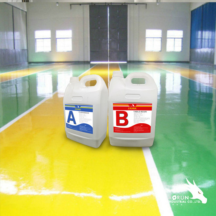 Cheap Waterborne Concrete Epoxy Floor Resin Self Leveling Solvent Free Epoxy Resin for sale