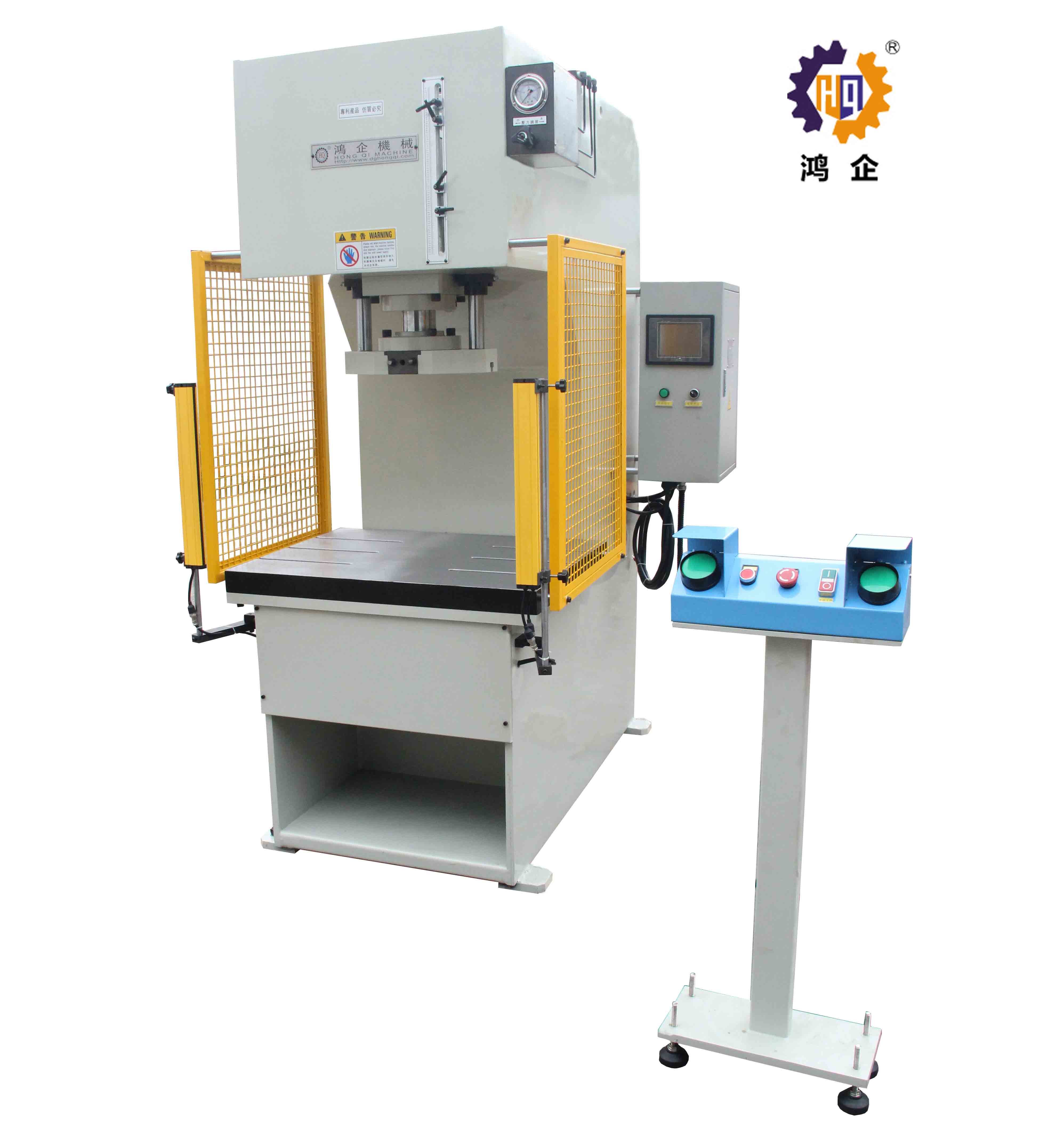 Cheap 5T - 100T Precise Hydraulic Punching Machine For Metal And Plastic Material for sale