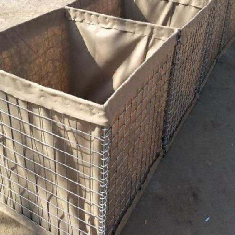 China Strong Military Galvanized Defensive Barrier Welded Stone Cage on sale