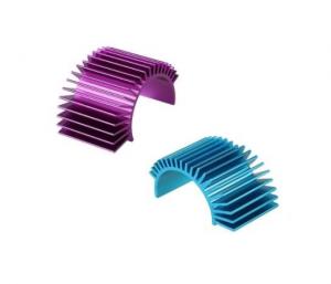China OEM / ODM Custom Color Aluminum Heat Sinks Silver Anodize For 540/550 Motor on sale