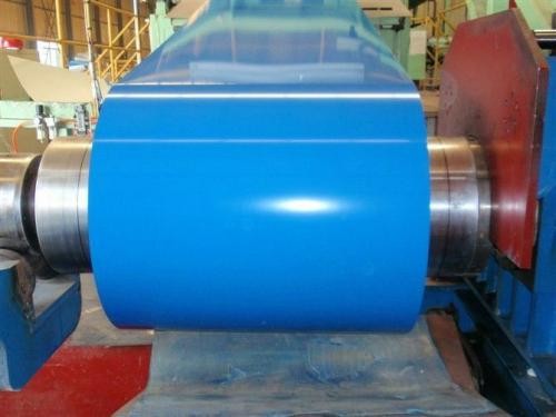 Buy cheap 0.13 X 914 Mm RAL Color Bule Prepainted Galvalume Steel Coil JISG 3321 Grade from wholesalers