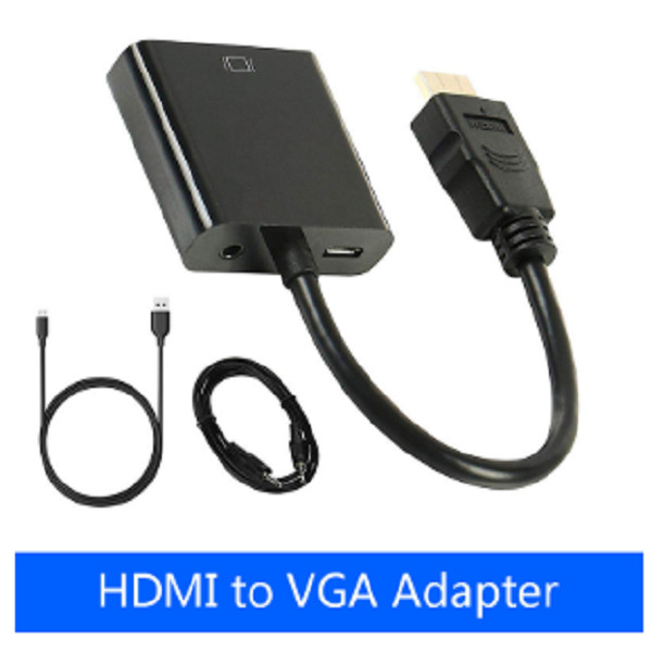 China 1080P HDMI To VGA Adapter Smart Consumer Electronics Male To Female Converter Digital Analog Video on sale