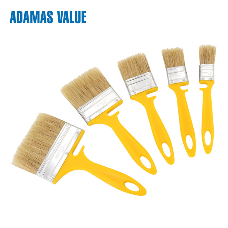 Cheap No Cracking Natural Bristle Brush , Small Paint Brushes Convenient To Carry for sale