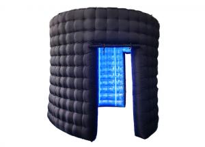 China Vogue Inflatable Led Photo Booth Fabric Inflatable Sound Booth Free Logo Customization on sale