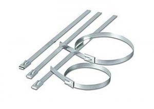 China 150 LB Stainless Steel Cable Ties Steel Tie Wraps For Household Use on sale