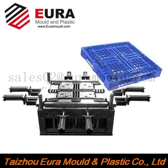 China HDPE pallet mold, China Huangyan plastic injection mould manufacturer on sale