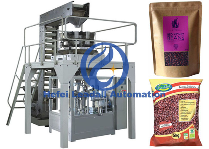 China Dried Fruits And Vegetables Packing Machine , Premade Pouch Bag , Food Grade Stainless Steel on sale