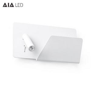 Best Flexible USB headboard wall light bed wall lamp indoor LED reading wall lamp for hotel wholesale