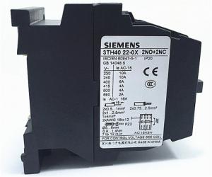 China Siemens 3TH4 Time Delay Relay / 8 Pole 10 Pole Contactor Relay Switch on sale