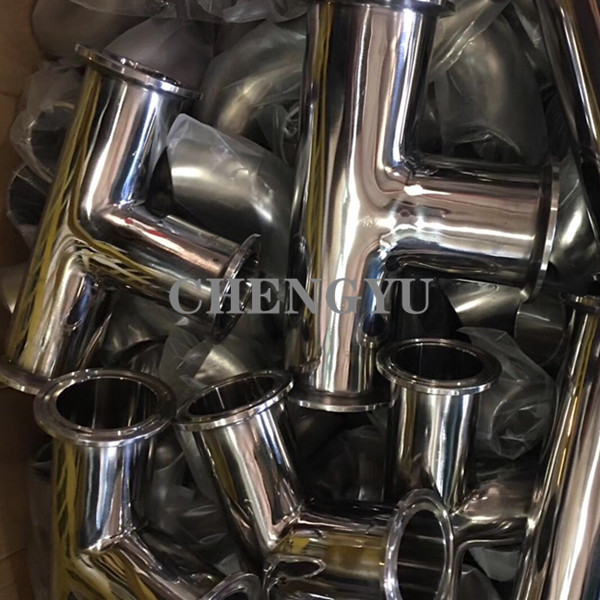 China Chemical Industry 304L Seamless Sanitary Stainless Steel Fitting ASTM B16.9 on sale