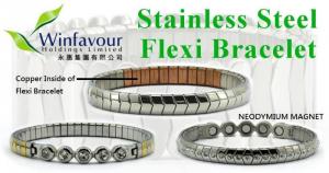 China stainless steel magnetic bracelet on sale