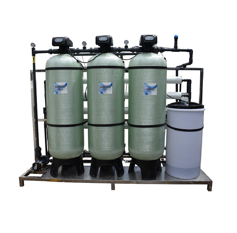 China Quartz Sand 2TPH Drinking Water RO Plant Pure Water Treatment Plant on sale