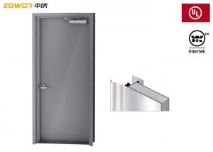 China Steel 120 Minute Fire Rated Doors With UL Listed Prime Paint Fireproof Steel Door on sale