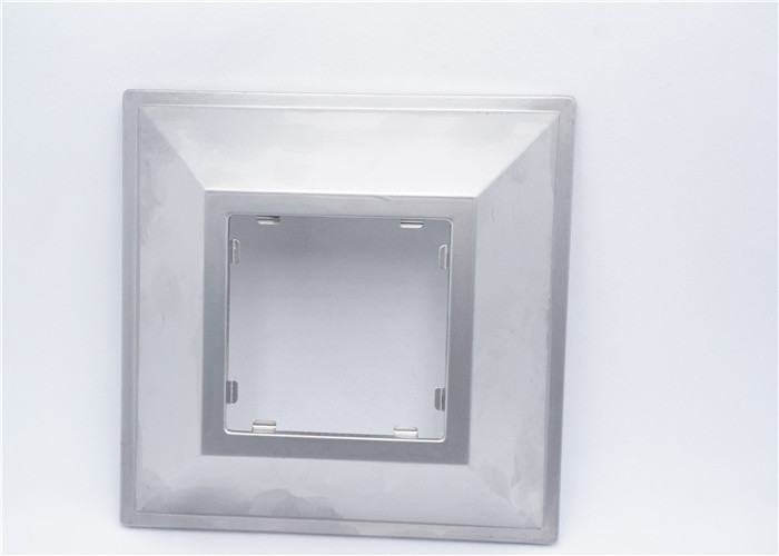 China Stainless Steel Metal Stamping Parts Square LED Lamp Vocer 157 * 157 mm on sale
