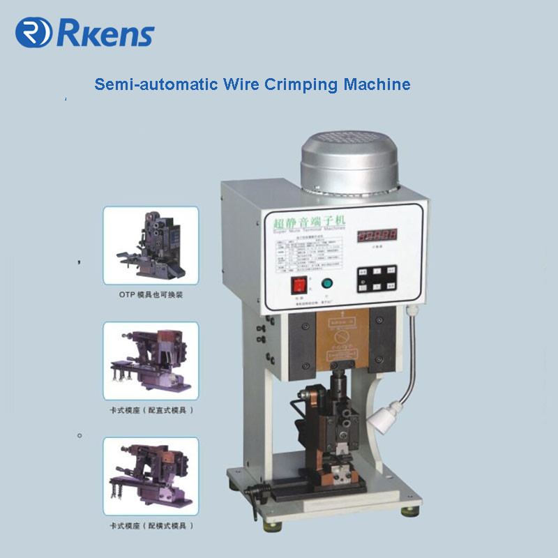 Best Auto Ring And Folk Terminal / Connectors Crimping machine wholesale