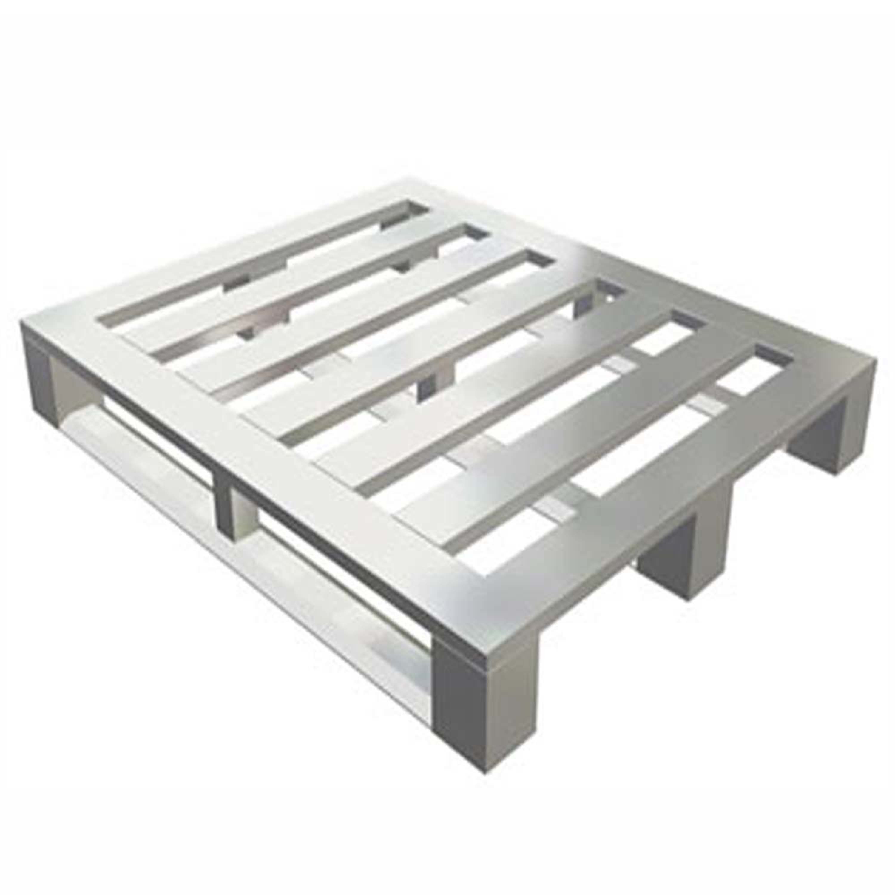 China Durable Weight Heavy Duty Aluminum Pallets Metal Pallets Single Faced on sale