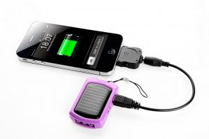 China Solar Power Cell Phone Battery Charger for Flashlight Torch on sale