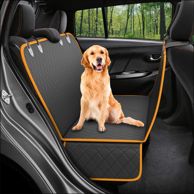 China Custom Luxury Oxford Cloth Waterproof Dog Car Seat Covers For Suv Hammock 1.4KG on sale