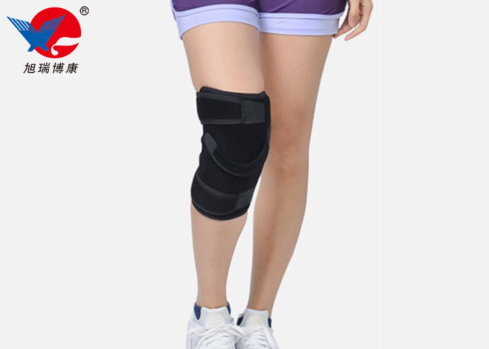 China Wear Comfortable Knee Support Brace , XXL Hinged Knee Brace For Joint Fractures on sale