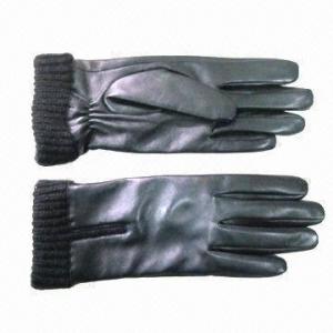 Fashionable Dress Gloves, Made of Lamb Goat Leather, Various Sizes are Available