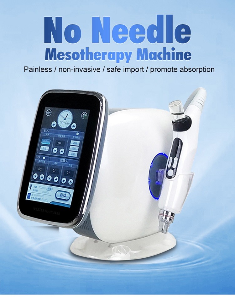 EMS + RF Meso No Needle Mesotherapy Machine Gun 3 In 1   For Skin Lifting