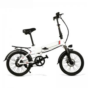 China 2021 New 20 inch Aluminum Alloy Lithium Battery electric folding bike lightweight on sale