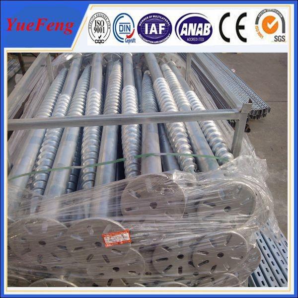 Cheap Hot dipped galvanized steel anchors for solar mounting/ ground screw pole anchor for sale