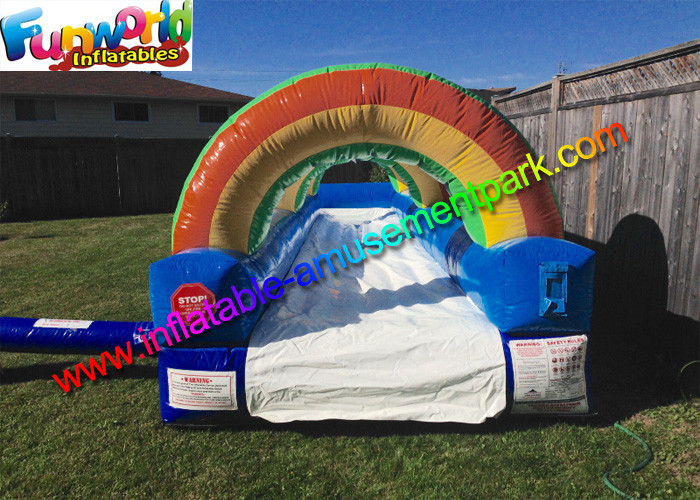 China Big Backyard Outdoor Inflatable Water Slides Backyard Inflatable Slip N' Slide on sale
