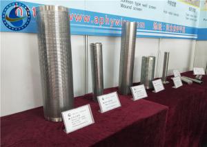 China Corrosion Resistant Water Wire Screen , Stainless Steel Well Point Screen on sale