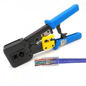 China Network Cable Crimping Tool RJ45 RJ11 RJ12 Multiple Cable Plier on sale