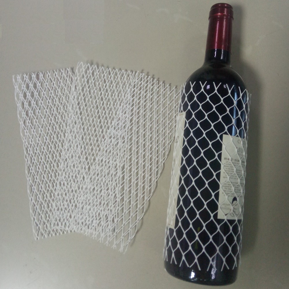 Best Wine Bottle Protective Netting Sleeve High Flexibility 18 Meshes In A Loop wholesale