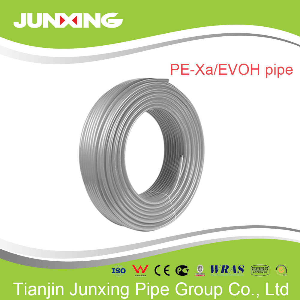 16*2.2mm Grey color PEX-a/evoh tube for underfloor heating system