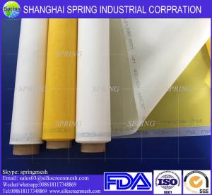 Best 110 screen printing mesh from Shanghai China -- SPRING factory offer maximum width 146inch wholesale