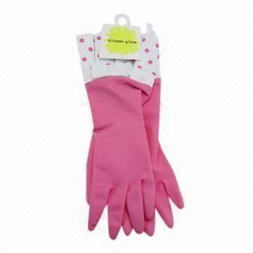 Best Household Kitchen Gloves with Polyester Cuff wholesale