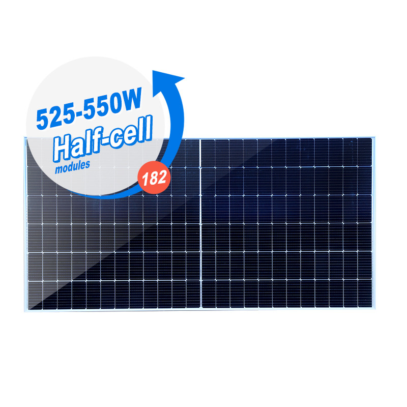 China Hisem 550w Monocrystalline Solar Panels Sun Power Solar Panel Suppliers M10 182mm*91mm on sale