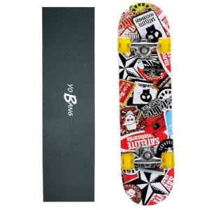 31 Full Complete Skateboards With Chinese Maple 60 X 45mm Led Clear Wheel