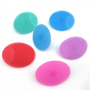 China Custom Color Soft Handheld Waterproof Facial Cleansing Brush For Face Clean on sale